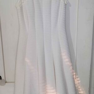 Danny & Nicole Classic White Dress